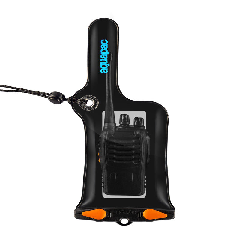 Aquapac Stormproof VHF Radio Case Orange - The Wetworks
