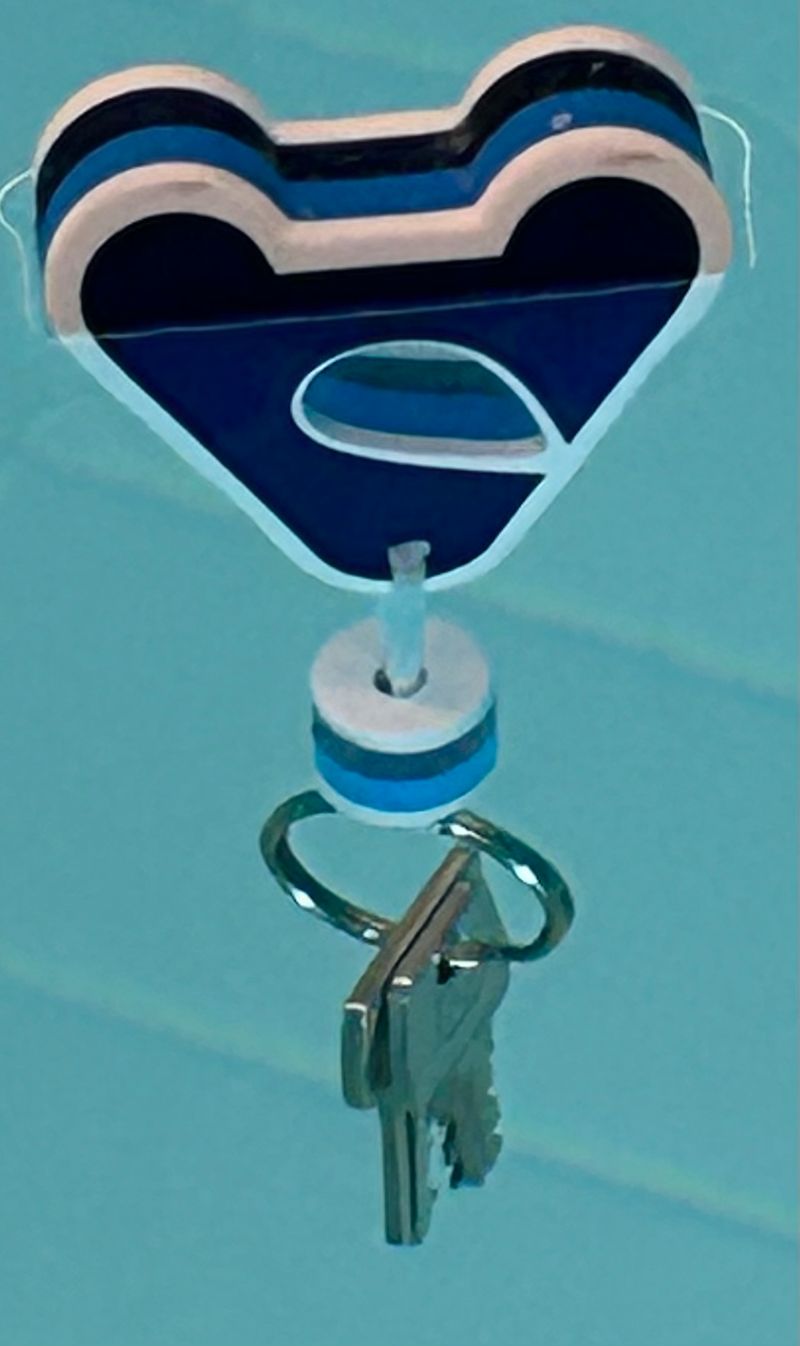 Floating Key Ring 992
