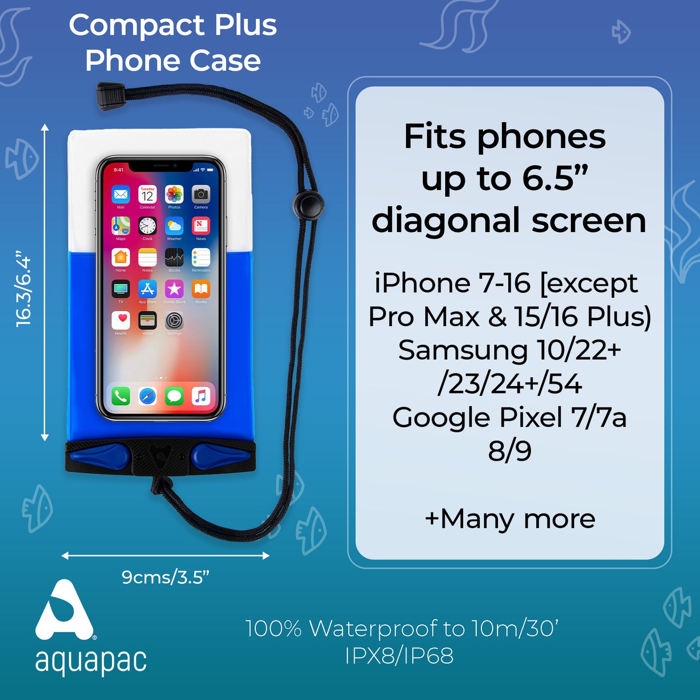 Waterproof Floating Phone Case – Compact Plus / Small