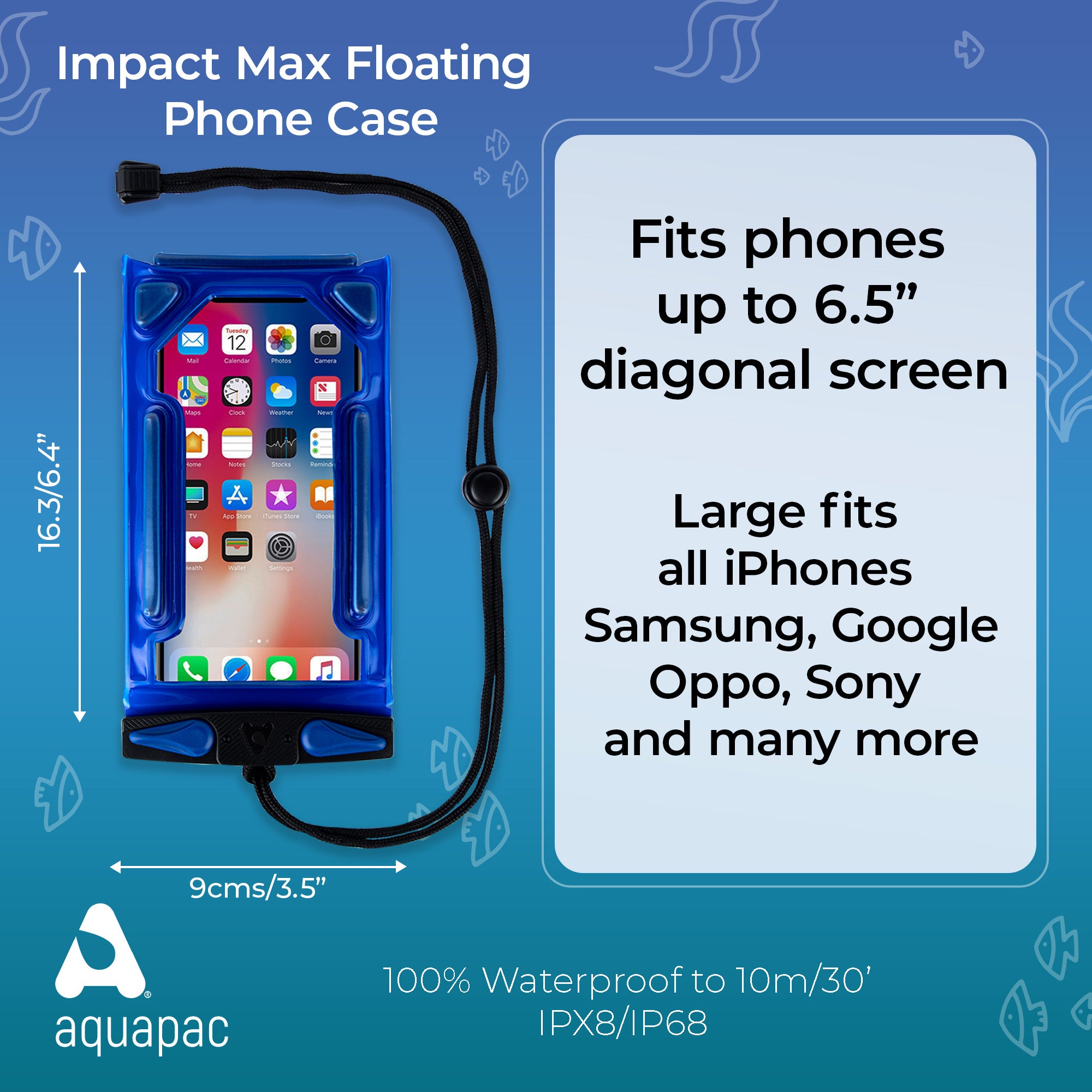 Impact Max Floating Phone Case – Aquapac Innovative Outdoor Products