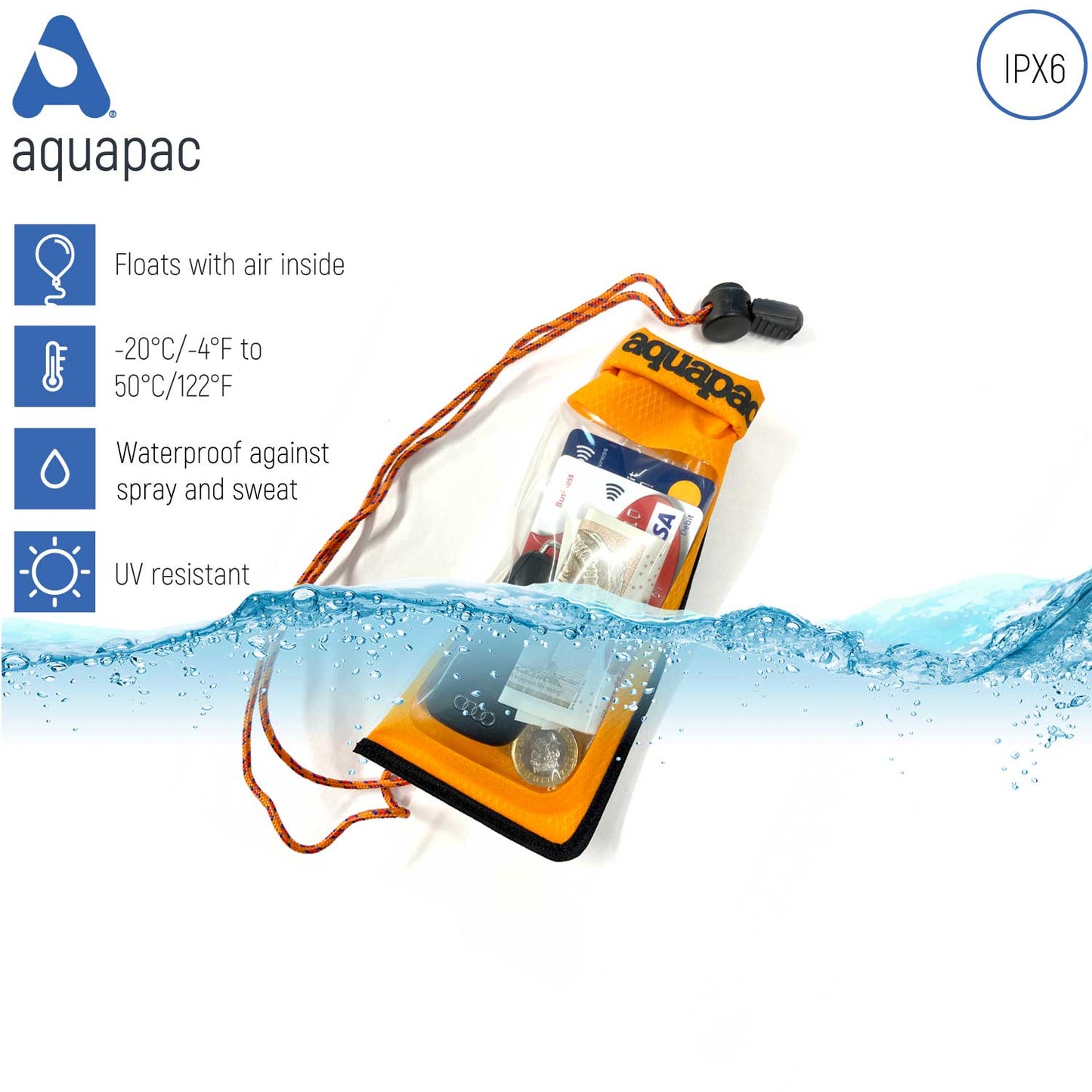 Lightweight waterproof pouch - Aquapac