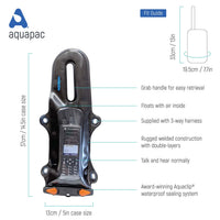 PRO Harness Waterproof VHF Radio Case - Aquapac
