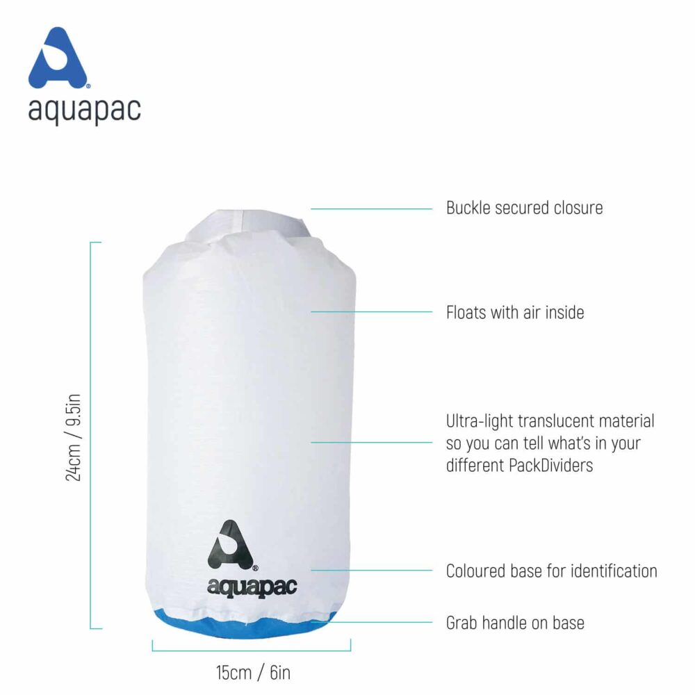 'Pack Divider' Ultra-Lightweight Drysack - 4 Litres - Aquapac